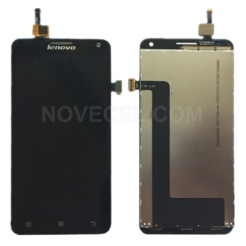 LCD Display + Touch Screen Digitizer Assembly Replacement for Lenovo A780e(Black)