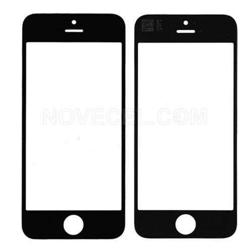 Front Screen Outer Glass Lens for iPhone 5C (Black)