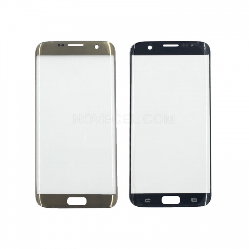 OEM Front Screen Glass Lens for Samsung Galaxy S7 edge_Gold