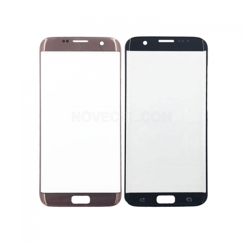 OEM Front Screen Glass Lens for Samsung Galaxy S7 edge_Pink