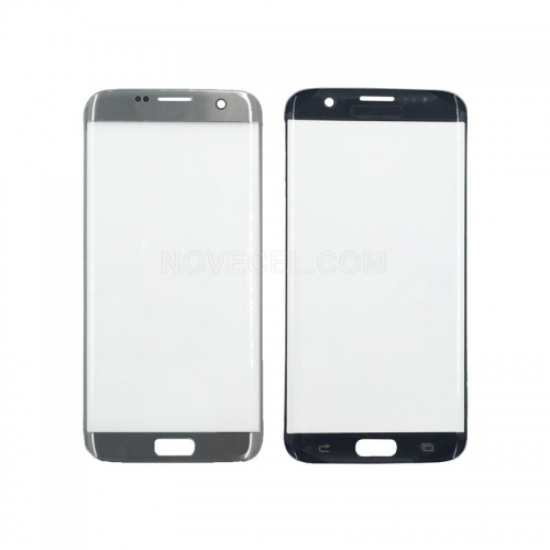 A+ Front Screen Glass Lens for Samsung Galaxy S7 Edge G935-High Quality/Silver