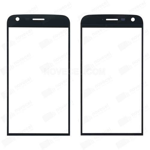 A+ Front Glass Lens For LG G5 H850- High Quality/Black