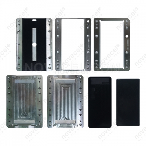 For S8+(G955) Laminating Mould and alignment mould（included Unbent Flex Cable Rubber Mat）(BM Series and Q5 A5 )