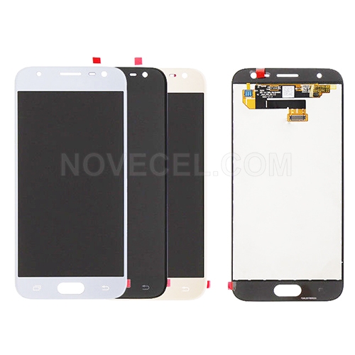 LCD Screen with Digitizer Touch Panel for Galaxy J3 (2017) J330 - White/OLED Quality