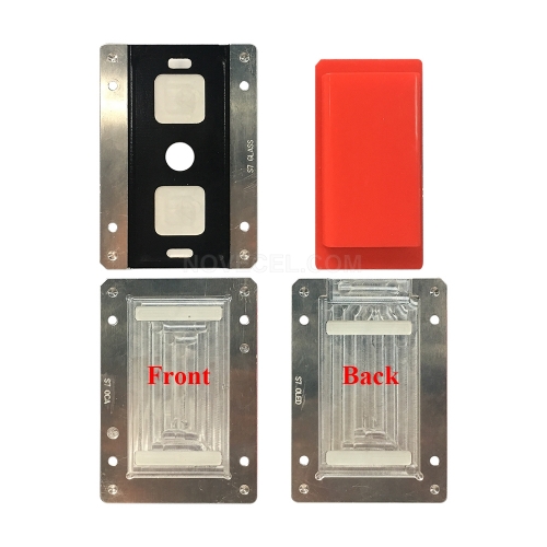 For S7 Edge/G935 NOVECEL LCD Display Screen Laminating Mould / Mold with Alignment Function  (4 Pcs) - Red Pads