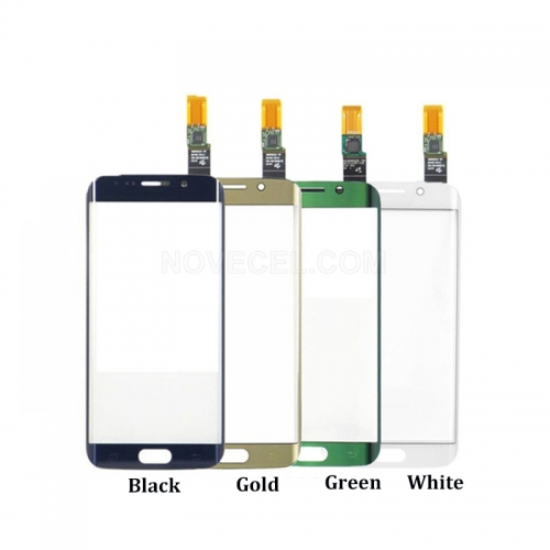 For S6 Edge G925 Front Screen Glass Lens with touch