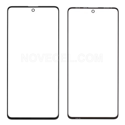 OEM Front Outer Screen Glass for Galaxy M31s/M317_Black